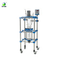 Fashion top grade chemical pharma glass reactor